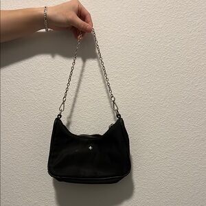 Black Chain Shoulder Bag